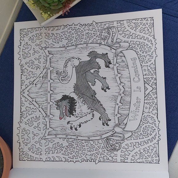 Game of Thrones Coloring Book - Picture 2 of 5